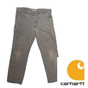 Carhartt Relaxed Fit‎ Work Pants Mens 40x32 102291-039 Western Ranch Workwear